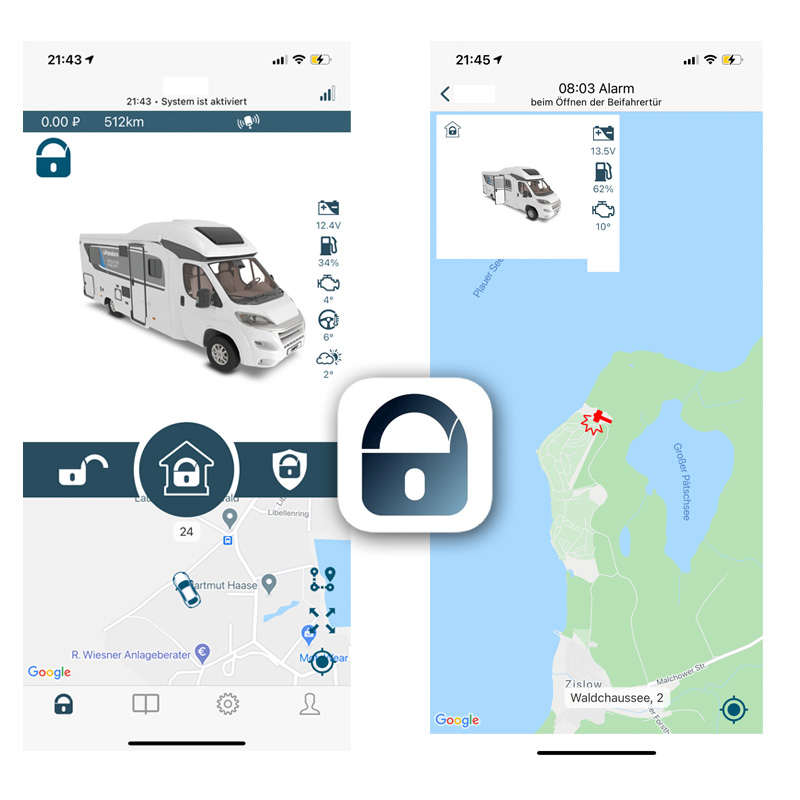 pancpro3 Zugriff per App